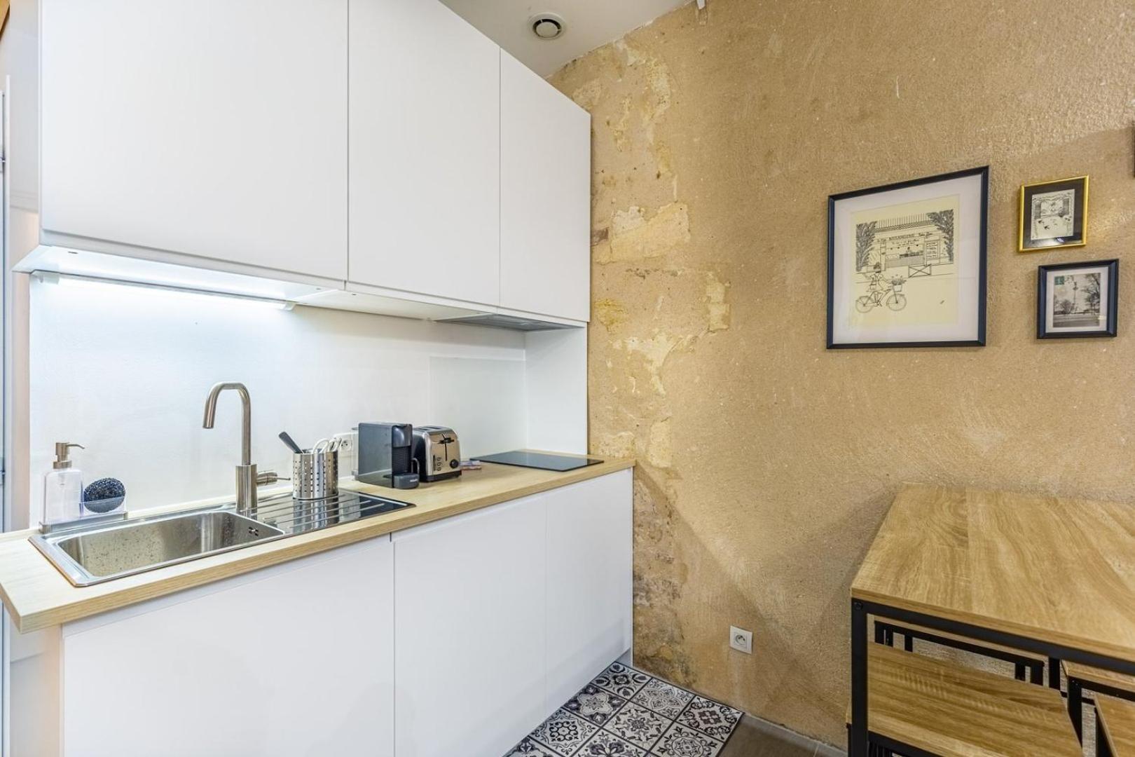 Guestready - Cozy Apt In Frederic & Isabelle Place Bordeaux Exterior foto