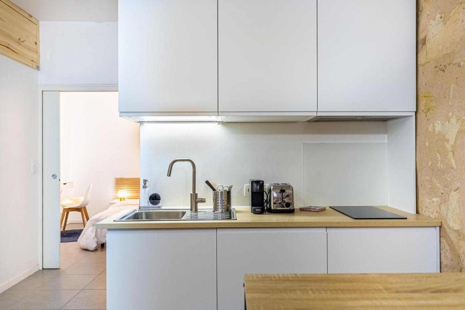 Guestready - Cozy Apt In Frederic & Isabelle Place Bordeaux Exterior foto